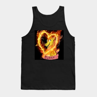 Wings of Fire Inspiration, Sunny the Dragon Tank Top